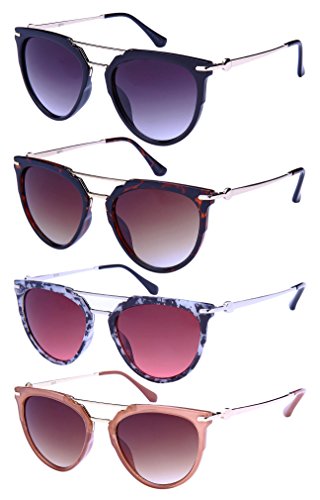 Womens Pantos Style Sunglasses w/Gradient Lens 32181-AP3