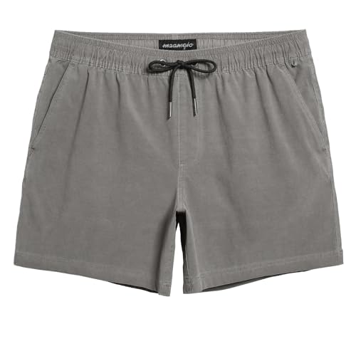 Image of maamgic Men's 5 inch Inseam Shorts Pull-On Relaxed Fit Comfort Stretch Short Shorts with Pocket