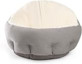 Queta Hundebett Hundesofa Hundekissen Klassischer hoher Rücken Haustierbett Hundekörbchen Abnehmbares und maschinenwaschbares bequem Schlafen Bett