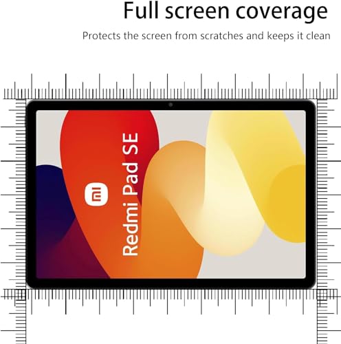 Image of VERTUS Premium Tempered Glass Screen Protector for Redmi Pad SE 11 inch with Anti-Scratch & Smudge Proof Coating
