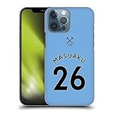 Head Case Designs Officially Licensed West Ham United FC Arthur Masuaku 2020/21 Players Away Kit Hard Back Case Compatible with Apple iPhone 13 Pro Max