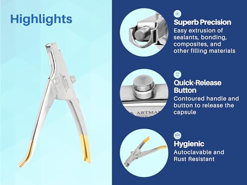 ARTMAN INSTRUMENTS Universal Dental Capsule Applier Applicator Gun Pliers for GC 3M SDI