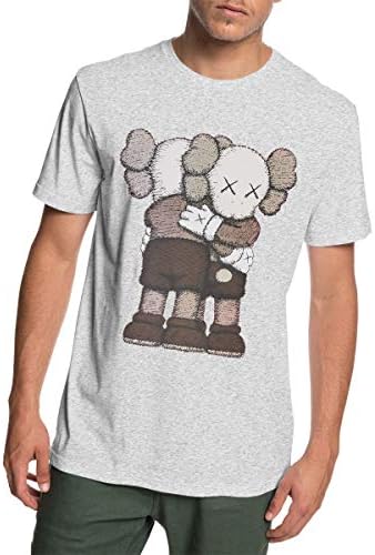Men's KAWS Cotton Clothes Short Sleeve T Shirt Cool Tee Tank