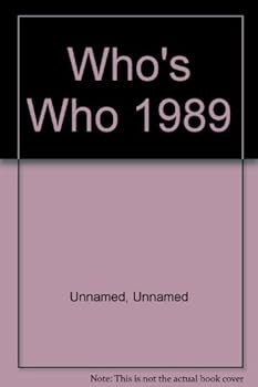 Hardcover The Cricketers' Who's Who: 1989 Book