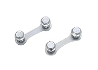 Vista 7 de 2 bloques de eslabones de hueso y 4 pernos para kit de accesorios de escape Vance y Hines 21989