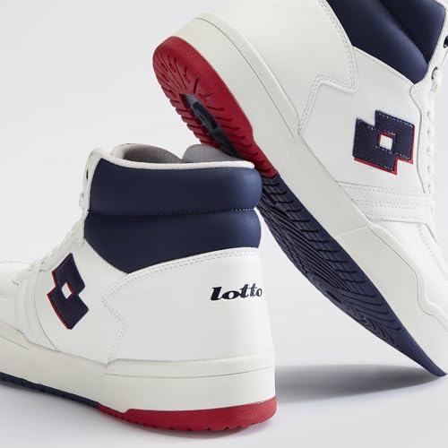 Image of Lotto Men Hoop Star Citta High Sneakers