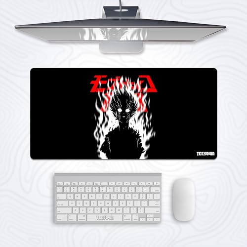 Image of Mob Psyho 100 Anime Printed Desk Mat | Deskpad | Mouse Pad | Laptop Mat for Work from Home | Gaming Anime Mouse Pad | Computer Table Mat | Deskpad for Office Table
