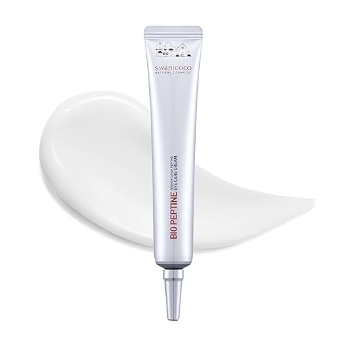 Miniatura 1 de SWANICOCO Fermentación Peptine Eye Care Cream (Tubo 0.7 fl oz), Mejora las ojeras, Anti-Envejecimiento, Contiene 8 Tipos de Péptido, Arrugas, Crema