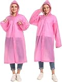 impermeable rose petit bateau Qualité supérieure et réutilisable : les imperméables de voyage sont fabriqués en matériau EVA respectueux de l'environnement, non toxique, sans odeur, durable, indéchirable, sans danger, extrêmement imperméable et réutilisable.