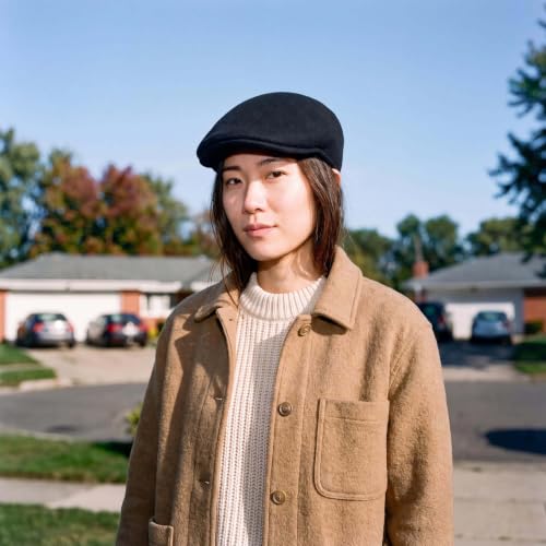 Image of Kangol Seamless Wool 507 Hat - Deep Plum /L Ivy Caps & Flat Caps