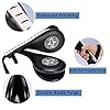 Taekwondo-Kick-Pads-Target-Durable-TKD-Kicking-Targets-Training-Paddles-Double-Strike-Pads-for-Kickboxing-and-Karate-Training-Striking-Pads-Black2-PCS Taekwondo Kick Pads, Target Durable TKD Kicking Targets Training Paddles, Double Strike Pads for Kickboxing and Karate Training Striking Pads (Black,2 PCS)