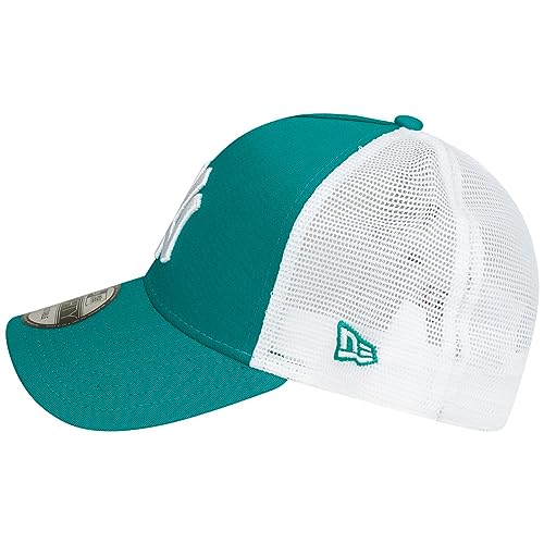New Era Snapback Trucker Cap New York Yankees Bottlegreen - vue 3