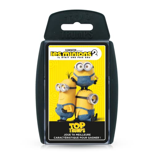 Winning Moves WM00247-FRE-6 Top Trumps - Les Minions 2 - Jeux de cartes - Jeu de Société -...