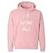 Hoodie Its Everyday Bro Medium Pink Hooded Sweatshirt