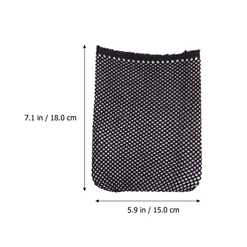 PIXNOR Tampas de Peruca de Malha Elástica de Ponta Aberta Peruca Tampas de Cabelo Net Peruca Acessór