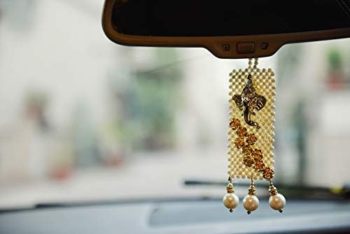Pistily Ganesha Car Rear View Mirror Hanging
