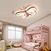Deckenleuchte Schmetterling,50Cm Deckenlampe Led,72W Children's Deckenlampe Wohnzimmer,Three colors Deckenlampe Schlafzimmer,Deckenleuchte schlafzimmer, Rosa Ceiling Light 2W LED günstig Kaufen-Deckenleuchte Schmetterling,50Cm Deckenlampe Led,72W Children's Deckenlampe Wohnzimmer,Three colors Deckenlampe Schlafzimmer,Deckenleuchte schlafzimmer, Rosa Ceiling Light