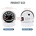 MAIMEIMI RPM Tachometer Gauge for Car 0-8000 RPM 3-3/8
