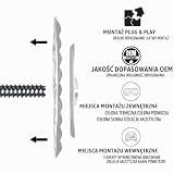 3 zestawy blach ochronnych przed wysoką temperaturą, zestaw naprawczy do samochodu, ochrona przed wysoką temperaturą, klipsy do blachy wydechowej, mocowanie z tarczami zaciskowymi, metalowe klamry