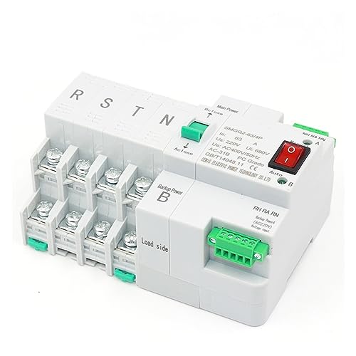 Inverseur de source automatique ATS disjoncteur MCB 400V 63A triphasé
