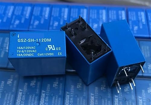 Relé GSZ-SH-112DM de 12V para reparar la domótica del hogar
