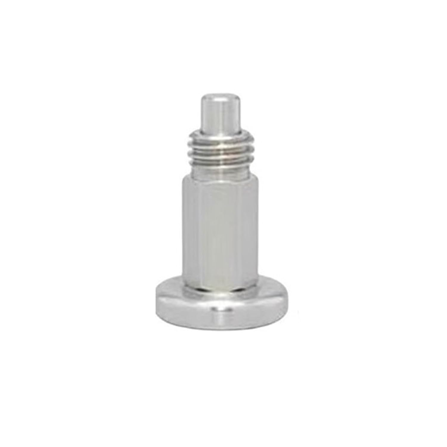 Plunger Pin, M6M8M10M12 Stainless Steel Zinc-Plated Self-Locking/Return Type Knob Plunger All Metal Indexing Pin for Industrial Mechanical Use(MT101F,M10*1 * 6)