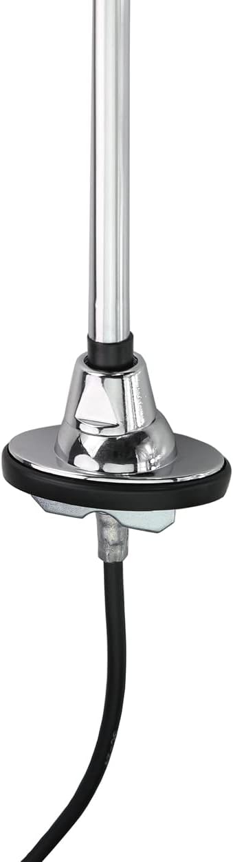 Retro Manufacturing MF-6585-OV-C Chrome OE-Style Universal Replacement Antenna for Chevrolet for Ford