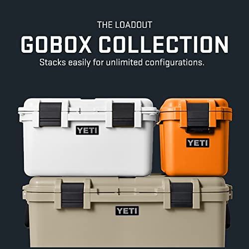 Image of Yeti Loadout GoBox 30 Gear Case King Crab Orange 2.0, Gobox 30 - King Crab, Classic