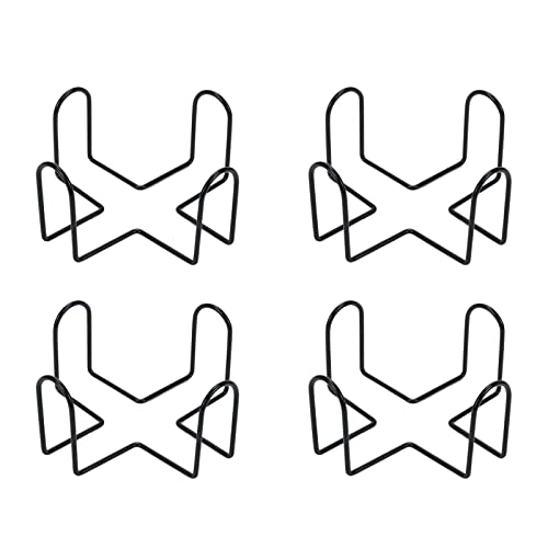 Comparison: Best Finish For Coasters 10 Coshar 4 Pack Metal Coaster Holder Thick Iron Wires Holder Storage for Square Polygonal Round Coasters, Fit 4 to 7 Coasters