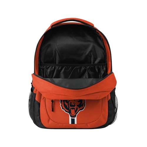 Image of FOCO Chicago Bears NFL Alternate Color Action Backpack - Orange
