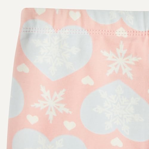 Image of Amazon Essentials Girls' Cotton Stretch Leggings, Multipacks