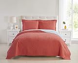 SL SPIRIT LINEN HOME EST. 1988 Madison Collection Quilt Set -  Oversized, Reversible Bedding, Pre-Wa