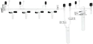 Chemglass AF-0454-03 Series AF-0454 Main Trap Bottle for Vacuum Manifold, Airfree, Schlenk