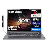 acer Aspire 16 AI Copilot + Laptop 16.0" WUXGA (Qualcomm Snapdragon X X1-26-100, 16GB LPDDR5X, 1TB SSD, Qualcomm Adreno, Win 11 Home) w/DKZ USB Port Expander