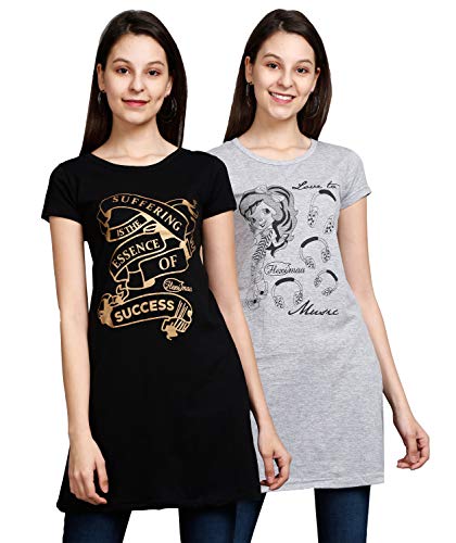 Image of FLEXIMAA Women's Half Sleeve T-Shirt - P