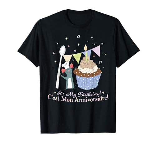 Disney and Pixar's Ratatouille It's My Birthday Anniversaire T-Shirt