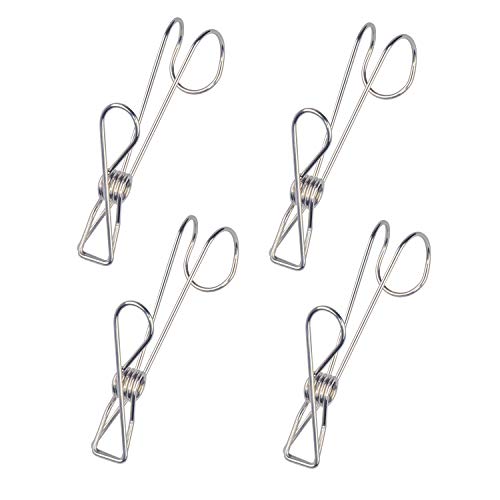 ファイン フック 洗濯ばさみ 収納 ピンチフック 挟んで吊るせる 4個セット FIN-696