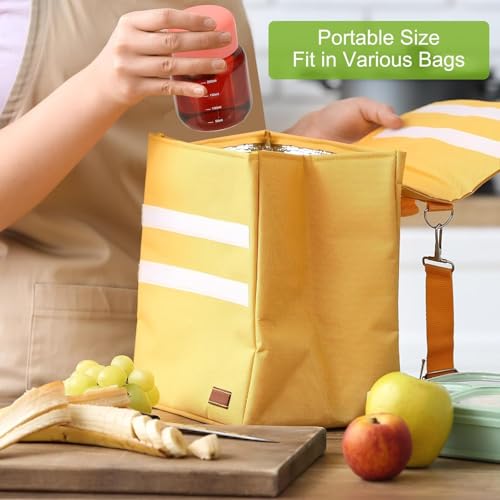 Image of Mini Glass Water Bottle with Measurement Markings 300 Ml, Set Of 2 Small Aesthetic Travel Juice Bottle, Leak-Proof Portable Short Glass Flask for Kids, Teen, Gym, Office & College Use