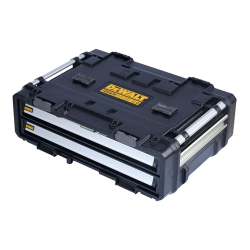 DEWALT Module de Dos Cajón TOUGHSYSTEM 2.0 DXL pour Professionnels - Rangement Structuré et Robuste
