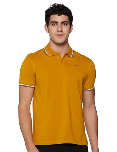 Image of Pepe Jeans Men Cotton Solid Regular Fit T-Shirt
