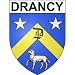 Drancy 93 - Adesivo con stemma della città autoadesivo, dimensioni: 17 cm