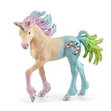 SCHLEICH BAYALA | Bonbon Einhorn Fohlen 70724 | detailgetreue, Fantastische Figuren | tolles Geschenk für Mädchen und Jungen | wunderschöne Sammelfiguren | Spielfigur ab 5 Jahren | 8 x 4 x 8 cm