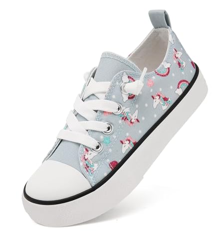 Image of Toddler Little Kid Cushioned Canvas Shoes Slip On Sneakers Soft and Durable