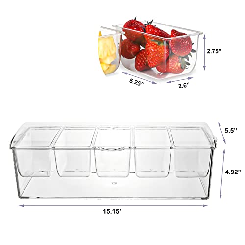 Ivyhome Chilled Condiment Server thumb #1