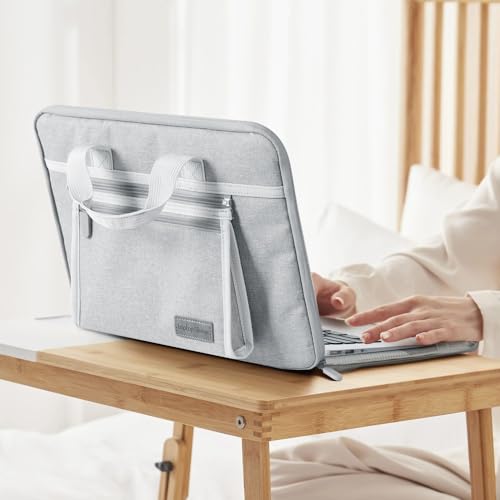 Funda para MacBook de 15 pulgadas gris - Bolsa de tela para portátil 5