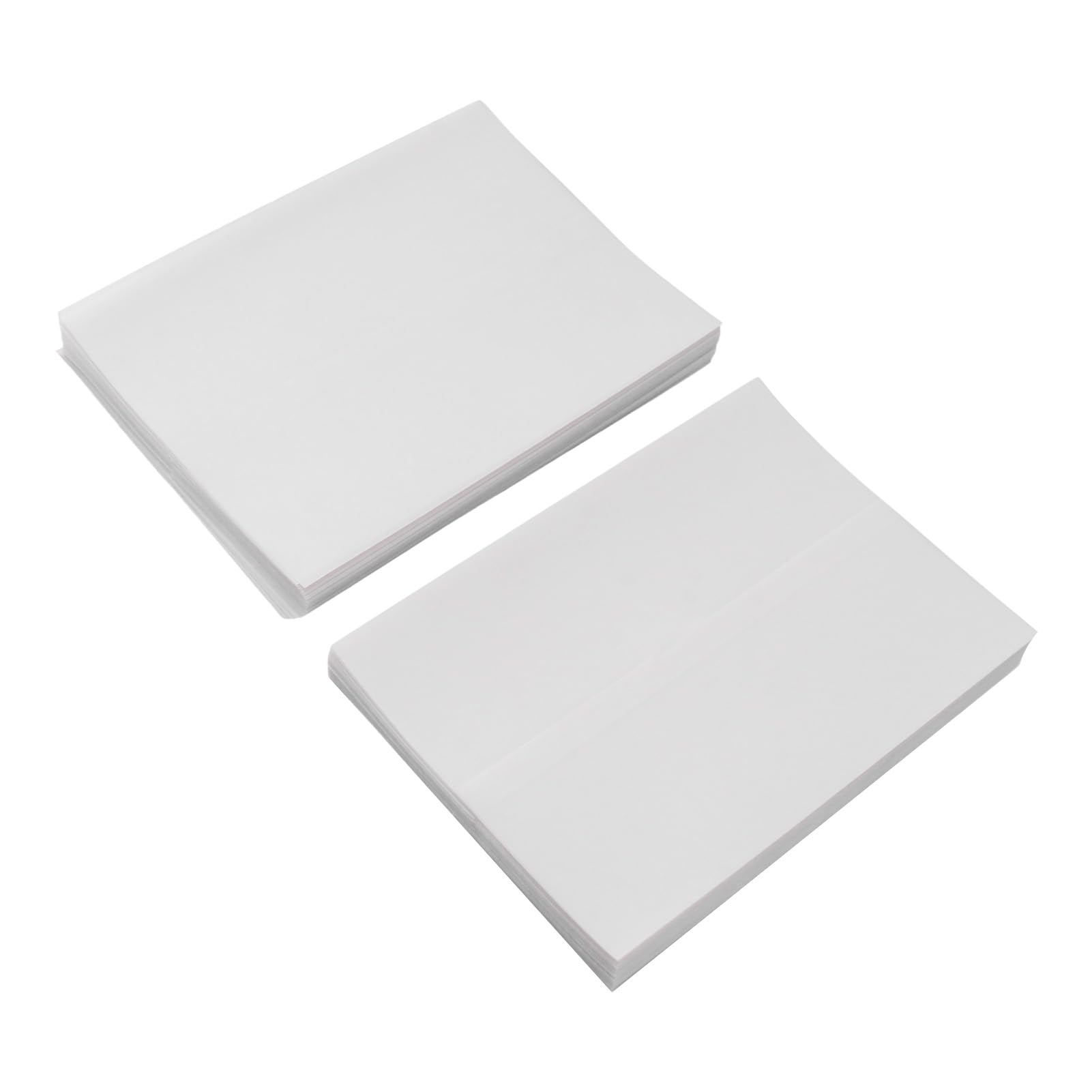 Papier calque transparent translucide 100 feuilles de papier de transfert multifonctionnel pour l'artisanat d'art, les projets de bricolage, l'école, le bureau, l'utilisation
