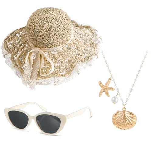 Bijoux de vacances et chapeau pour femme : la solution idéale contre le soleil à la plage