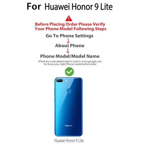 Image of COVERBLACK Soft Rubber Silicon Clear Case Back Cover Compatible for Honor 9 Lite - Transparent