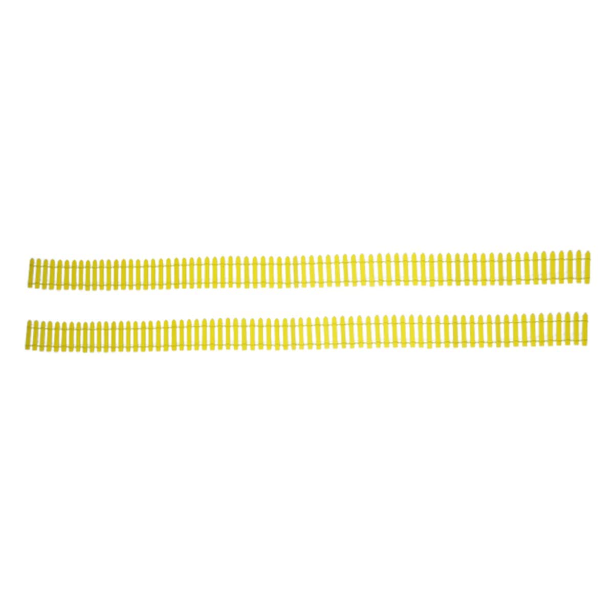 Wonderland Set of 2 Miniature Toys Long Fence (Yellow) (B09PH9Z3KG) Amazon Price History, Amazon Price Tracker