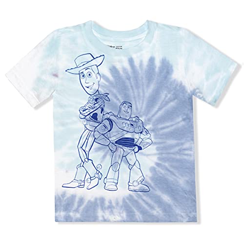 T-shirt Disney Toy Story confortable en coton blanc pour habiller facilement votre enfant
